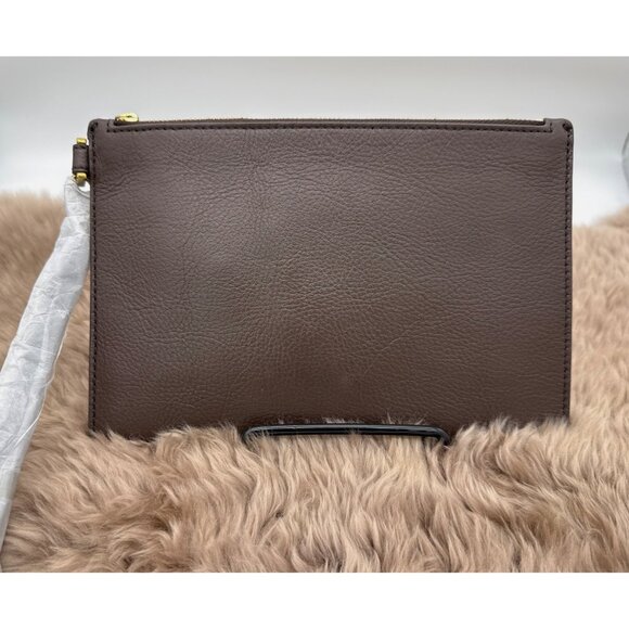 Fossil Women's Wristlet Wallet Clutch Dark Brown/Espresso - Picture 4 of 6